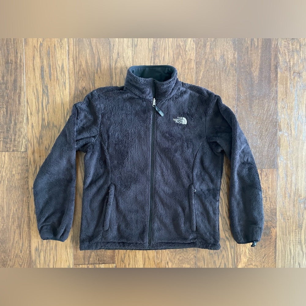 The North Face Black Plush Fleece Jacket